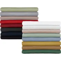 Blumtal Basic drap de lit 240x275 cm pour matelas 160x200 cm - drap de lit sans caoutchouc - drap de lit OEKO-TEX sans caoutchouc Taupe