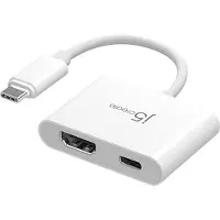 J5CREATE JCA152-N Adaptateur USB-C vers HDMI 4K avec Power Delivery
