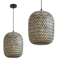 Toolight Lampe Boho Bamboo APP1542-1CP