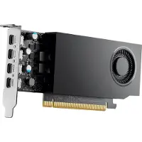 Nvidia RTX A1000 - Carte graphique - RTX A1000 - 8 Go GDDR6 - PCIe 4.0 x8 Low-Profile - 4 x Mini DisplayPort