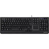 Perixx PERIBOARD-513 II US, Clavier USB, touchpad, noir