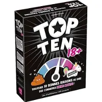 Asmodee Jeu d’ambiance Top Ten 18+