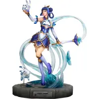 Beast Kingdom Toys Statue de collection Master Craft en porcelaine League of Legends Lux, 42 cm