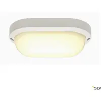 SLV applique et plafonnier ovale Terang 2 LED 3000K IP44 blanc