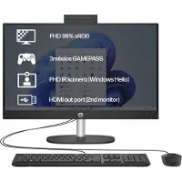 HP 24-cr0900nc, 60,5 cm (23.8"), Full HD, Intel Celeron, 8 Go, 512 Go, Windows 11 Home