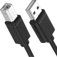 UNITEK Câble USB Y-C421GBK 5 m USB 2.0 USB A USB B Noir