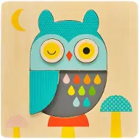 Sonstige Verlage Puzzle en bois hibou