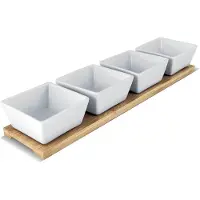 Lamart Set de bols de service 4pcs BAMBOU LT9020