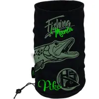 Hotspot titanium Snood Pike Fishing Mania, One Size, noir, écharpe, 010102099