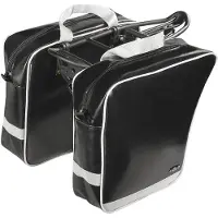 Selle Monte Grappa sac à dos Vernis avec fermeture éclair noir