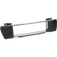 ACV Adaptateur de façade 1-DIN compatible avec BMW X3 (E83) noir