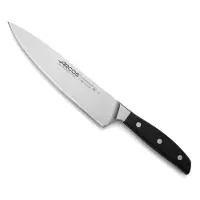 Arcos COOK'S KNIFE MANHATTAN - Couteau à lame large, tranchant lisse, stable et solide. Couteau à usage multiple.