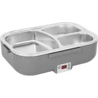 Noveen Electric Lb640 Led Lunch Box Argenté