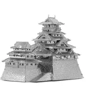 Fascinations modèle métallique 3D du château d'Osaka (ICONX)