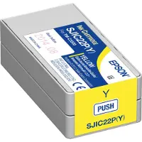 Epson C33S020604 (SJIC22P) - Jaune - Cartouche d'encre