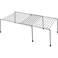 Metaltex Adapto Expandable Storage Shelf 57x24x15 Cm Argenté