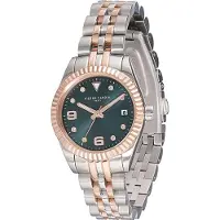 Pierre Cardin Cf.1012.mu.2 28mm 3atm Quartz Analogical Woman Watch Argenté Femme
