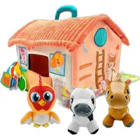 Bandai Mi First Zenon Farm Fluffy Musical Toy Multicolore Enfants