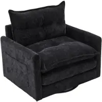 MODFU Chaise de bureau minimaliste Chaise de bureau avec dossier en maille filet respirante,Chaise d'ordinateur avec piètement arqué,noir et gris