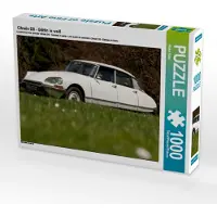 CALVENDO Citroën DS - Déesse en blanc 1000 pièces puzzle horizontal 640x480mm, Bölts Meike ; 7314948