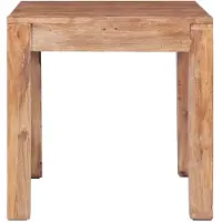 vidaXL Table basse 53x50x50 cm Vieux bois massif