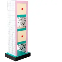 Seletti Armoire de salle de bain Supershelf à grille bleue