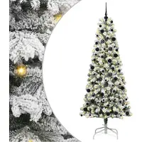 Syfax Sapin de Noël Artificiel à Branches Articulées 240 cm