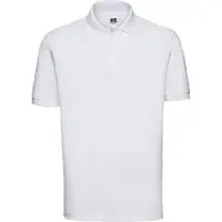 Russell R-569M-0 | MenŽs Classic Coton Polo Hommes - Couleur : Blanc - Taille : S