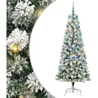Syfax Sapin de Noël Artificiel à Branches Articulées 210 cm