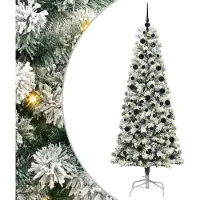 Syfax Sapin de Noël Artificiel à Branches Articulées 210 cm