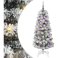 Syfax Sapin de Noël Artificiel à Branches Articulées 150 cm
