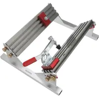 OEM Gabarit à rainures réglable, compatible avec une scie circulaire à table et une table de fraisage, pinces d'alignement précises