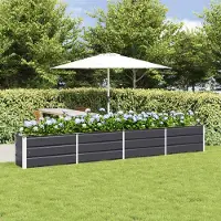 Prolenta Maison Exclusive - Bac à plantes anthracite 320 x 40 x 45 cm en acier