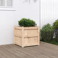 Prolenta Maison Exclusive - Bac à plantes 50x50x50 cm en pin massif