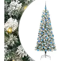 Syfax Sapin de Noël Artificiel à Branches Articulées 180 cm