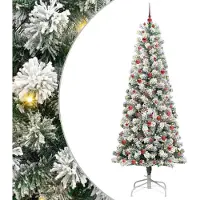 Syfax Sapin de Noël Artificiel à Branches Articulées 240 cm