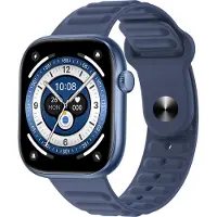 INF Montre Connectée Multifonctionnelle Bluetooth, Suivi Santé et Sommeil Bleu