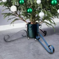 Prolenta Maison Exclusive - Support pour sapin de Noël vert 58 x 58 x 21 cm