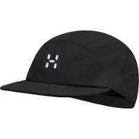 Haglöfs Brand Five Panel Cap Noir M-L