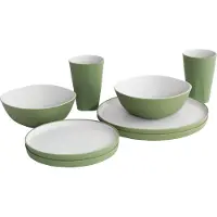 Outwell Gala 2 Pax Tableware Set Doré