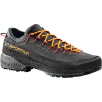 La Sportiva - Chaussures d'approche - TX4 Evo Carbon/Papaya en Cuir - Taille 43 - Noir