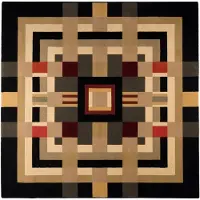 Bold Monkey Carpet Urban Maze 160x160 (160 x 160 cm)