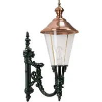 Casa Padrino Applique murale extérieure Art Nouveau 29 x 45 x H. 74 cm - Différentes couleurs - Eclairage extérieur
