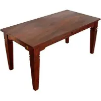 MASSIVMOEBEL24.DE MASSIVMOEBEL24 | Table à manger 180x90 Acacia laqué Nougat OXFORD #604