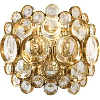 Casa Padrino Applique murale de luxe or 24 x 13 x H. 21 cm - Meubles de salon design