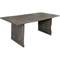 MASSIVMOEBEL24.DE MASSIVMOEBEL24 | Table à manger 180x100 Acacia laqué Gris taupe PURE ACACIA #414