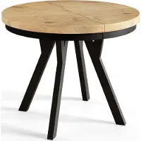 Alpi Möbel AlpiMeble Table de Salle à Manger Evo, Table de Salon Extensible, Lateau Stratifié 36 mm, Pieds Stables, Diamètre 120 cm - Lancelot - Collection Evo