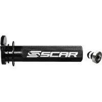 Scar Aluminium Gasgriffhülse inkl. Lager - Schwarz