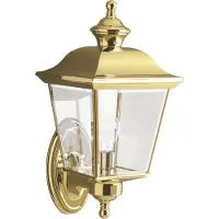 Casa Padrino Applique murale d'extérieur Art Nouveau Or 17,8 x 19,7 x H. 39,3 cm - Lampe d'extérieur nostalgique pour balcon et jardin - Luminaires d'extérieur nostalgiques