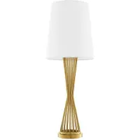 Demotex GmbH Casa Padrino Lampe de table d'hôtel de luxe Or 18 x 35 x H. 98 cm - Hotel Collection